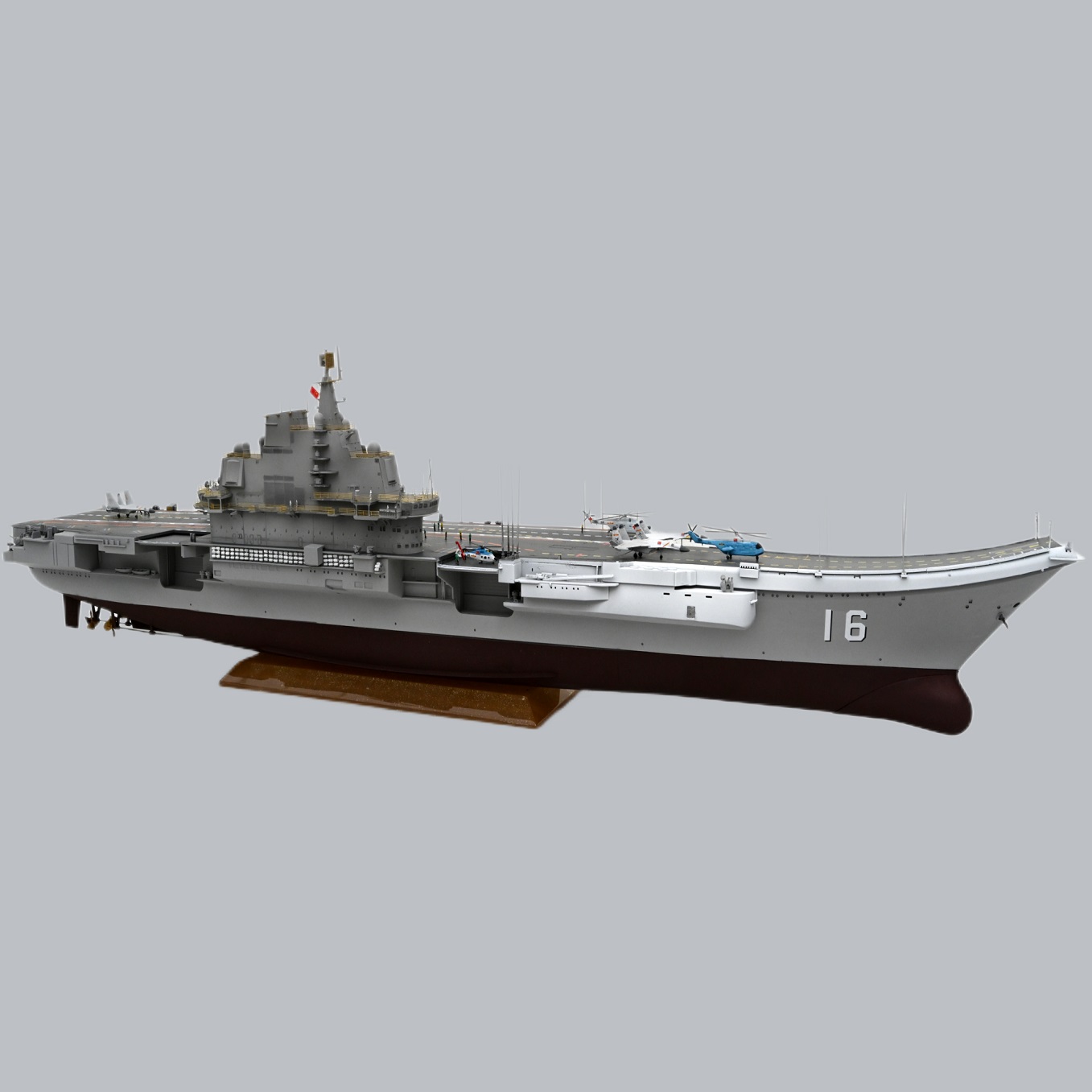 中国航空母舰「辽宁号」模型1:350